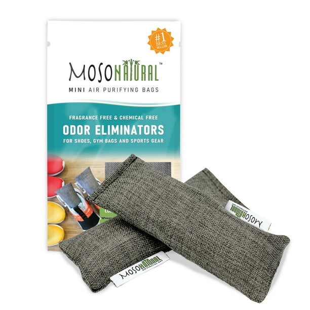 MOSO NATURAL The Original Air Purifying Bag for Shoes, Gym Bags and