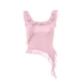 thumbnail image 6 of Beach Vacation Clothes for Women Crop Tops from Copper Top Women Girl Casual Bra Top Camisole Crop Tops Sports for Lady Girls Daily Tips Cute Trendy Juniors 6 And Gauge Womens Pink L, 6 of 6