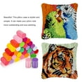 thumbnail image 3 of Moyic Funda de almohada para el hogar, decoración para sofá, sillón, punto de cruz cuadrado, funda de almohada, adorno artesanal de Artesanía Tipo 1, 3 of 6