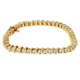 thumbnail image 2 of 14K Yellow Gold 4ct TDW Diamond S-Link Bracelet (H-I, I1-I2), 2 of 4