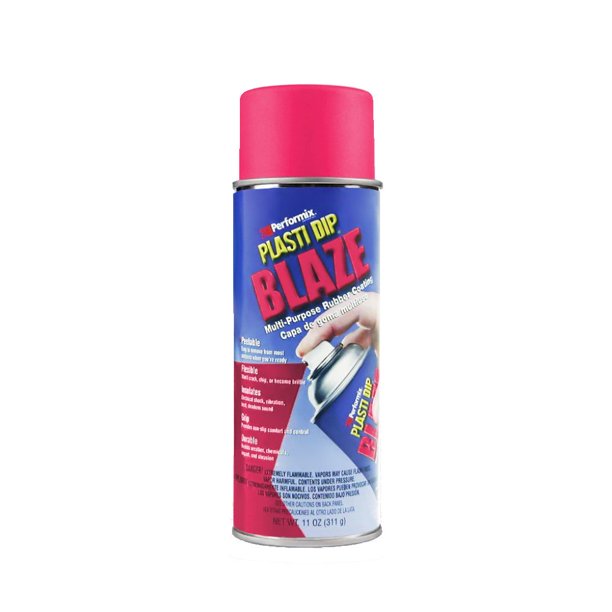 Aerosol de recubrimiento de caucho Plasti Dip Blaze Pink 311 g, paquete de 5