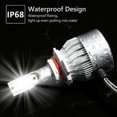 thumbnail image 4 of LED Headlight Kit 9012 6000K White Bulbs Hi/Low Beam for Chevy Cruze 2017-2018, 4 of 5
