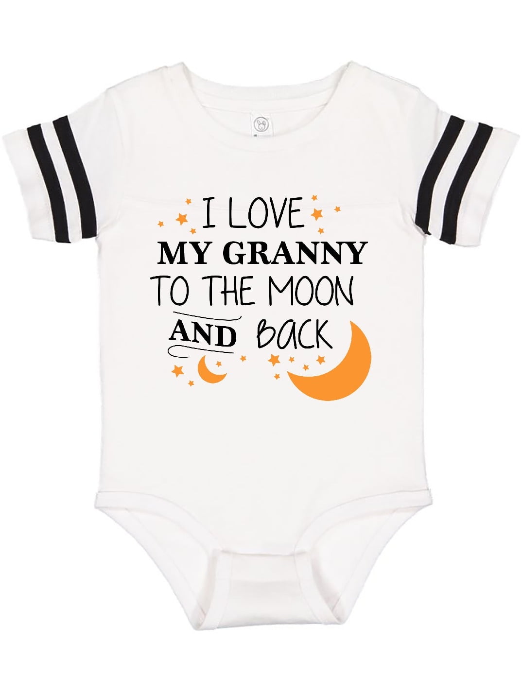 inktastic I Love My Great Grandma to The Moon and Back Long Sleeve Creeper