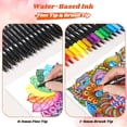 thumbnail image 3 of Art Markers Taotree, 36 colores, doble punta, para libros para niños y adultos, 3 of 8