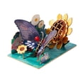 thumbnail image 3 of Rompecabezas de madera 3D Modelos de madera Adorno Hecho a mano Habilidades motoras finas Educativo Mariposa fénix, 3 of 9