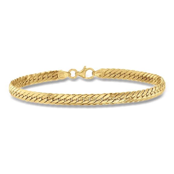 Ross-Simons Italian 18kt Yellow Gold Cuban-Link Bracelet, Women's, Adult