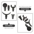thumbnail image 3 of IDEANATEGRATE 5Ud Herramienta De Masaje Portátil Para Deportistas Con Cabezal Reemplazable Negro, 3 of 8