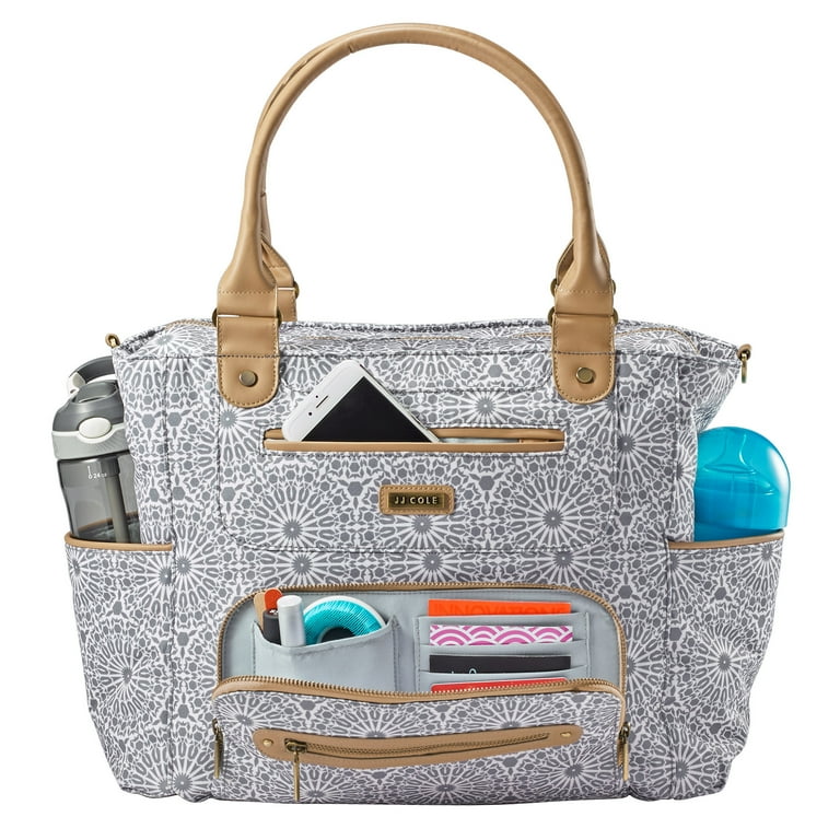 Jj cole caprice nappy bag store moroccan grey