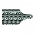 thumbnail image 1 of Aztec Cutting Board, Tribal Geometric Bohemian Design of Mexican Kingdom Moon Feather and Triangles, Decorative Tempered Glass Cutting and Serving Board, in 3 Sizes, by Ambesonne, 1 of 2