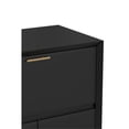 thumbnail image 3 of Alpine Furniture Flynn Large Bar Cabinet With Drop Down Tray in Black, 3 of 6