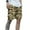 F-Khaki, variant on Wyobmus Mens Camo Cargo Shorts With Utility Pocket Loose Fit Twill Hiking Shorts Elastic Waist Darwstring Fishing Cycling Shorts A-Khaki