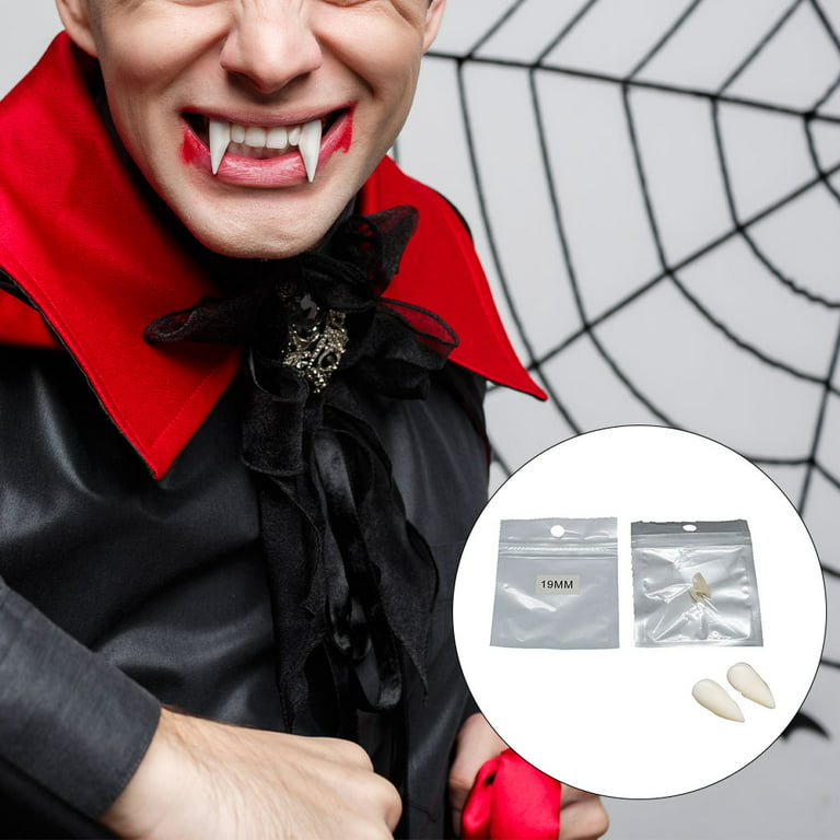 Thinsont 12Pcs Vampire All Saints' Day Tooth Props Ornaments Masquerade  Accessory Home Supplies Interesting Gifts Reenactment type 11 