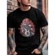 thumbnail image 4 of Men's T-Shirt,Short Sleeve Tee Shirt Casual Tops Electric Guitars Skeletons Crewneck T Shirts for Men, 4 of 8