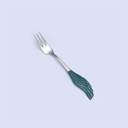 

JNGSA 304 Stainless Steel Creative Lovers Coffee Spoon Valentine s Day Dessert Spoon Fork Gift Tableware Clearance