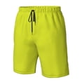 thumbnail image 5 of Naloa Yellow Men's Beach Shorts, Surfing shorts, Swim trunks, Quick Dry Swim Trunks for Surfing Beach Fun - Small, 5 of 9