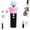 Black, variant on Automatic Cat Teaser Launcher, Telescopic Rope Interactive Cat Wand, Electric Cat Wand Toy for Indoor Cats