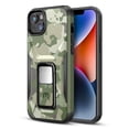 thumbnail image 1 of Funda MYBAT Stealth para iPhone 14 - Verde Camuflaje, 1 of 9
