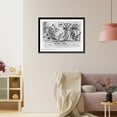 thumbnail image 3 of Historic Framed Print, The Irish audience.designed by Wit ; executed by Bulls and Rats., 17-7/8" x 21-7/8", 3 of 9