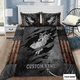 thumbnail image 3 of Juego de cama personalizado con nombre Bull Riding American Bull Rider Ver 3, 3 of 4