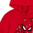 thumbnail image 2 of Marvel Spider-Man Toddler Boys Pullover Hoodie Toddler to Big Kid, 2 of 5