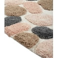 thumbnail image 3 of Chesapeake Pebble Rose Cloud Cotton Bath Rug Set, 21" x 34", Non-Slip Backing, (2 Count), 3 of 6