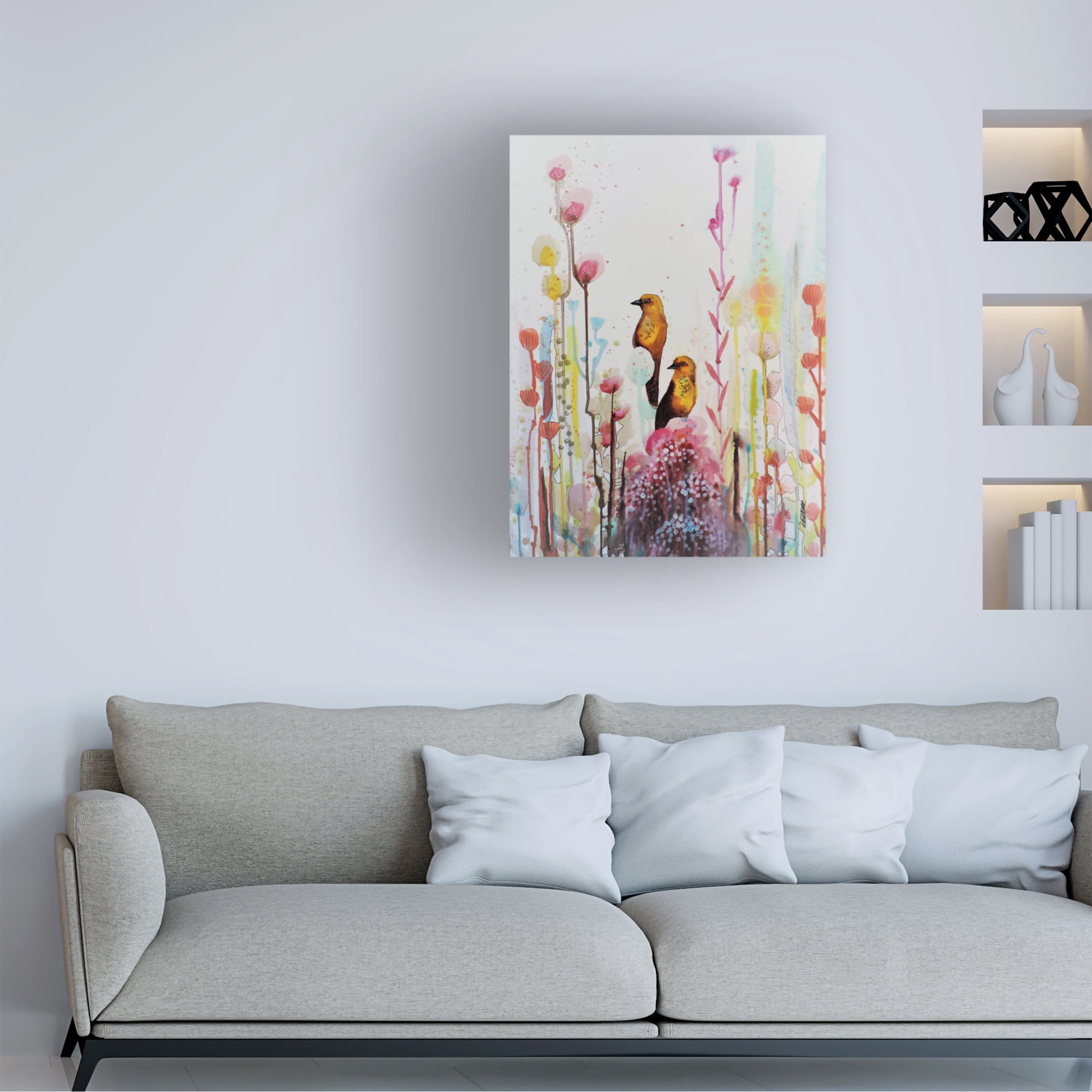 Sylvie Demers 'Les Explorateurs' Canvas Art