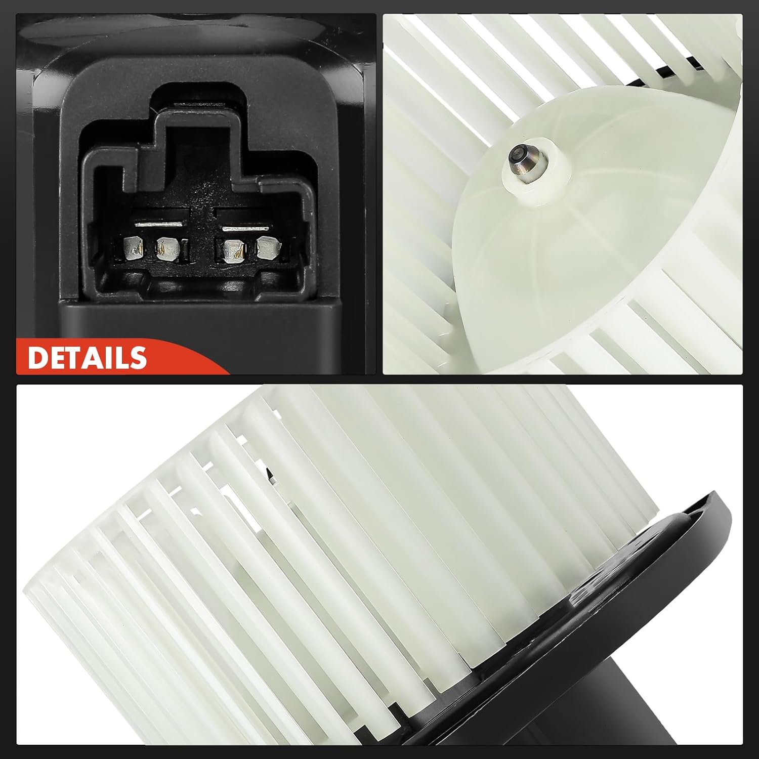 A-Premium Heater Blower Motor with Fan Cage Replacement for Mitsubishi Outlander 2007-2014 Outlander Sport 2011-2014 Lancer 2008-2015