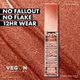 thumbnail image 4 of NYX PROFESSIONAL MAKEUP, Ultimate Glow Shots, Liquid Eyeshadow, 12hr wear - TWISTED TANGERINE, 4 of 6
