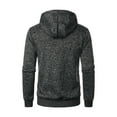 thumbnail image 3 of FDGIU 2025 Plus Size Men's Cargo Hoodie - Fall Winter Thermal Sweatshirt, Zipper Hooded with Drawstring Pocket, Wicking Athletic Top for Outdoor Training & Streetwear, 3 of 4