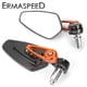 thumbnail image 2 of Espejos retrovisores CNC para motocicleta de 7/8" y 22 mm, de vidrio transparente universal, para manillar de scooter, accesorios para espejos retrovisores, 2 of 5