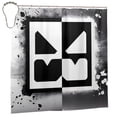 thumbnail image 2 of Saiise Geometry Dash Print Shower Curtain for Bathroom,Shower Curtain Set with Hooks for Home, Bathroom Decor Waterproof Fabric,72x72, 2 of 8