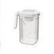 thumbnail image 2 of Cold Drink Jug Cup Transparent Jug Drinkware Cold Kettle Coffee Cold Brew Pot Home Use Large Capacity Beverage JuiceTea Drink Bucket, 2 of 7