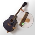 thumbnail image 2 of Soporte de pared para guitarra DAZZLIFE Acoustic Horizontal, Madera, 2 of 8
