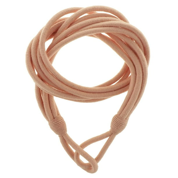 Cortina Hecha Con 5 Cuerdas Tie Back Holdback Voile Ventana Cuerda Tieback Voile Holder Rosado