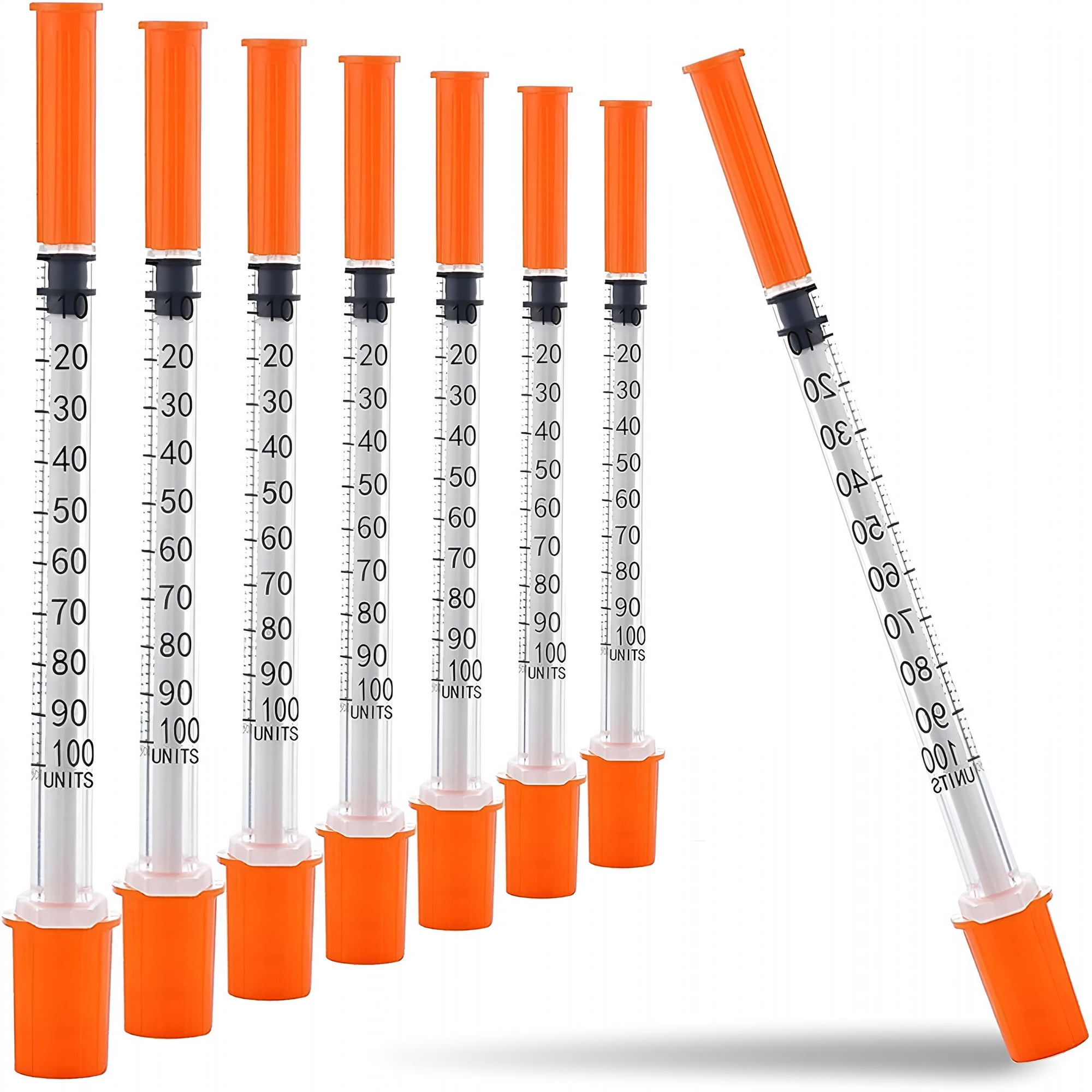 XIRQI 30Pack 1Cc Syringes with 29G 1/2"(13Mm) Needle,Laboratory Supplies,Individually Packaged (1Cc 29G 1/2"-30Pack)