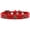 Red, variant on Mirage Pet Products Bronze Anchor Widget Dog Collar