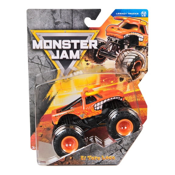 Monster Jam El Toro Loco Monster Truck, 1:64 Scale