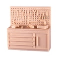 thumbnail image 4 of Outil de Réparation Auto d'Armoire 1/64 Artisanat Résine Petit Modèle pour Dioramas Projets DIY Établi Long, 4 of 9