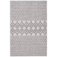 thumbnail image 2 of Safavieh Global Loew Diamond Indoor/Outdoor Area Rug, Light Gray/Dark Gray, 9' x 12', 2 of 11