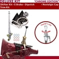 thumbnail image 1 of American Shifter  C4 Shifter Kit Chrome 6 in. E Brake Trim Kit Dipstick for F6CC7, 1 of 1