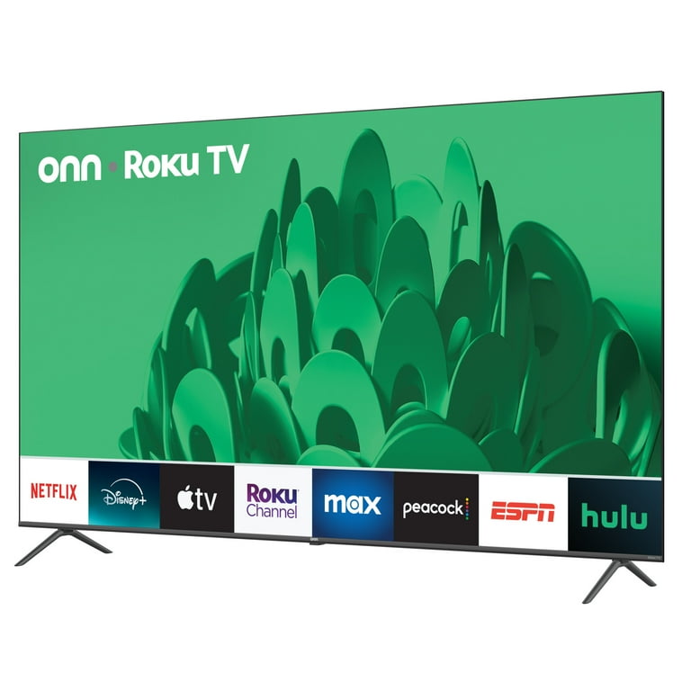 onn 85” Class 4K UHD (2160P) LED Roku Smart Television