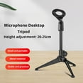 thumbnail image 6 of Desk Mic Stand Upgraded Adjustable Table Microphone Stand with Mic Clip Diameter Microphone 1.7 inch K3R4 For Max, 6 of 9