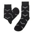 thumbnail image 2 of Alchemy Gothic Cotton, Polyamide And Elastane Gothic Bat Socks, 2 of 2