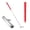 Red, variant on Yammee Portable 3 Section Detachable Golf Putters Club for Outdoor Sports Easy to Use
