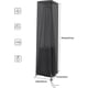 thumbnail image 2 of AURA Patio Heater Cover ,210D Oxford Fabric Garden Protector Cover, for Pyramid Stand Up Heater ,Heavy Duty Waterproof Cover (221x61x53cm), 2 of 5