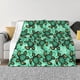 thumbnail image 1 of Fotbe Sea Turtle Manta de Franela con Estampado, Manta Ultrasuave para Cama, Sofá, Auto, Hipoalergénica y Antibolitas-60"x50", 1 of 6
