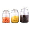 thumbnail image 1 of Home Basics CS44592 Glass Canister Set - 3 Pieces, 1 of 1