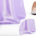 thumbnail image 6 of Prolriy Satin Skirt 2024 Skirt European and American Drape Satin Mid Length High Waist Hip A Line Skirts for Women Purple L, 6 of 7