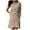 Khaki, variant on Tiered Chiffon Dresses for Women Summer Casual Sleeveless Scoop Neck Flowy Midi Dress Dresses