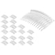 thumbnail image 2 of 20 x parent color Plastic Hair Clips Side Combs Pin Barrettes 70X40mm, 2 of 5